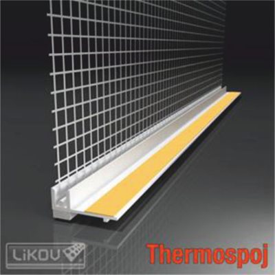 Profil okenní začišťovací LS-VH tkanina 6 mm 2,4 m Likov