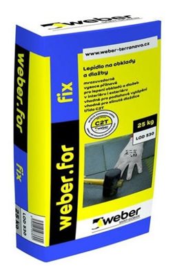 Lepidlo na dlažbu WeberFor Fix (Flex) 25 kg Weber