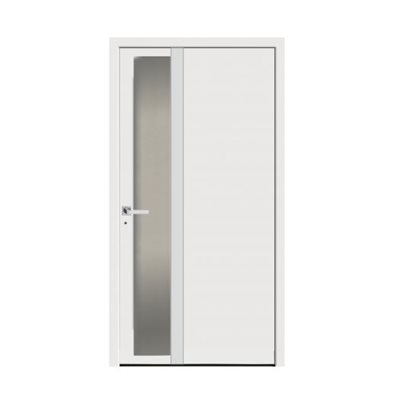 Plastové dveře vchodové Filplast Trend Star 900x2000mm bílé