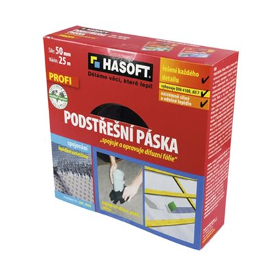 Podstřešní páska klasik 50 mm /  25 m Hasoft