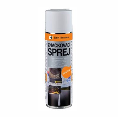 Spray  značkovací oranžový   500 ml  Den Braven