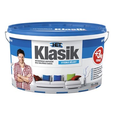 Barva interiérová Klasik 15+3 kg Het
