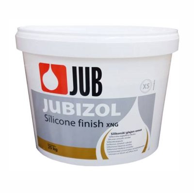 Omítka hlazená Jubizol Silicone Finish XS 2 mm 25 kg (XNG)1001 Jub
