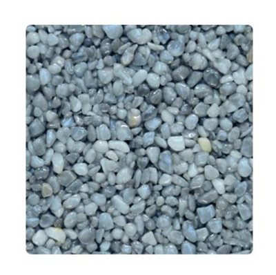 Mramorové kamínky světle šedé 3-6 mm pro kamenný koberec 25 kg Den Braven
