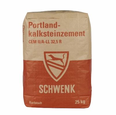 Cement 32,5 R CEM II/A-LL 25 kg Schwenk