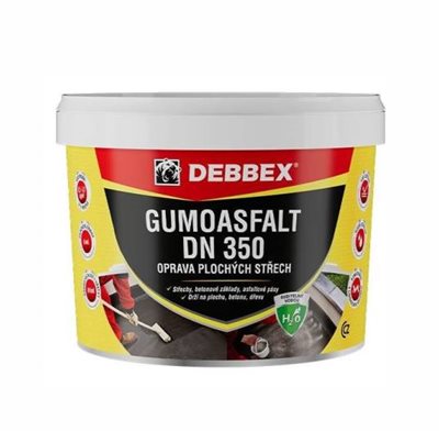 Hydroizolace Gumoasfalt  DN 350 na vodní bázi 10 kg Debbex Den Braven