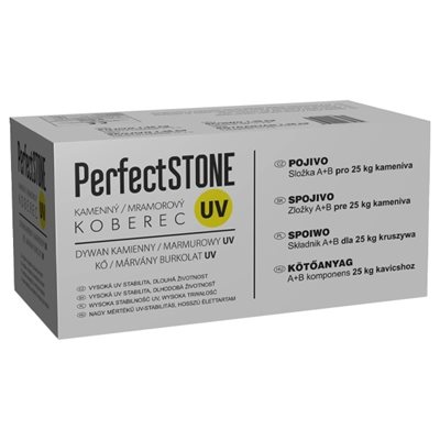 Pojivo Perfect Stone UV pro kamenný koberec A+B 1,36 kg Den Braven