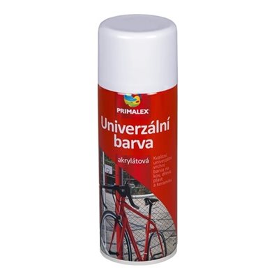 Barva  Sprej PX RAL 9003 bílá lesk 400 ml +25% Primalex