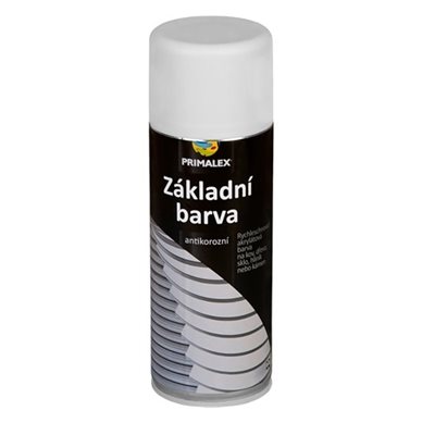 Barva Primalex Sprej PX základní bílá 400 ml