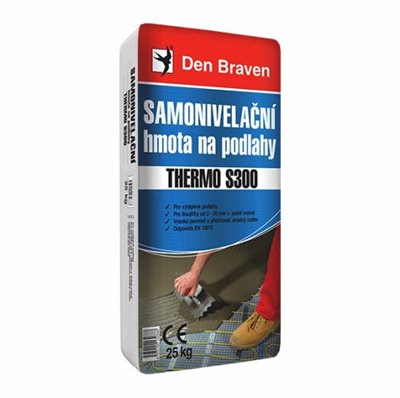 Samonivelační hmota na podlahy THERMO S300 25 kg  Den Braven