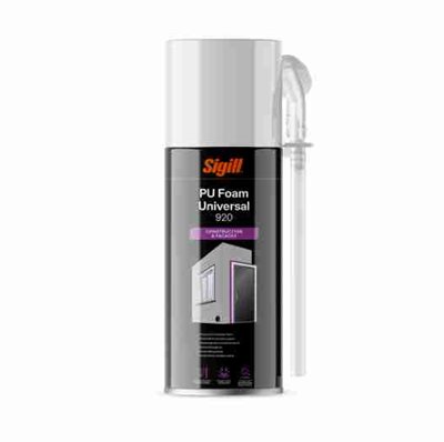 Pěna trubičková SIGILL PU FOAM UNIVERSAL 920 MANUAL 500 ml  JUB