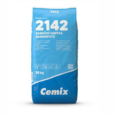 Omítka sanační  2142 25 kg Cemix