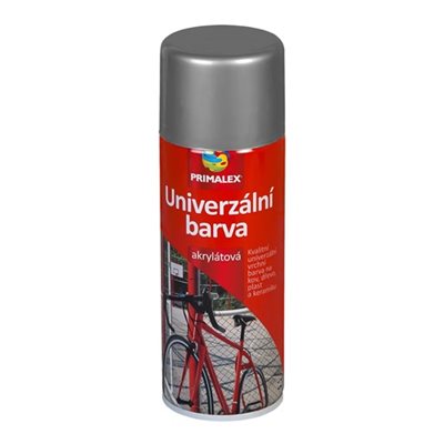 Barva Primalex Sprej PX RAL 9006 bílý hliník 400 ml