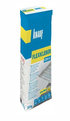 Lepidlo na dlažbu flexibilní Flexkleber 25 kg Knauf
