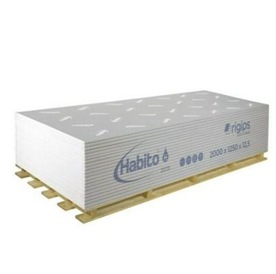 Sádrokarton impregnovaný Habito H 12,5x1250x2000 mm Rigips