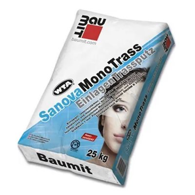 Omítka sanační Sanova MonoTras 25 kg Baumit