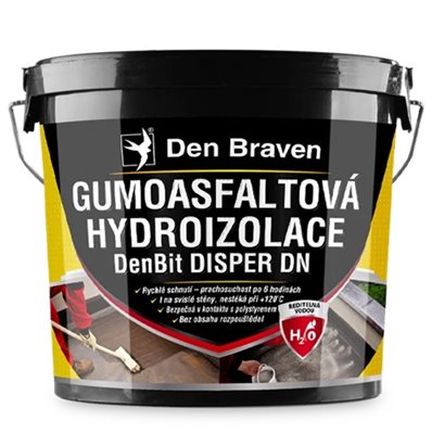 Hydroizolace  gumoasfaltová  Disper DN   5 kg   Den Braven