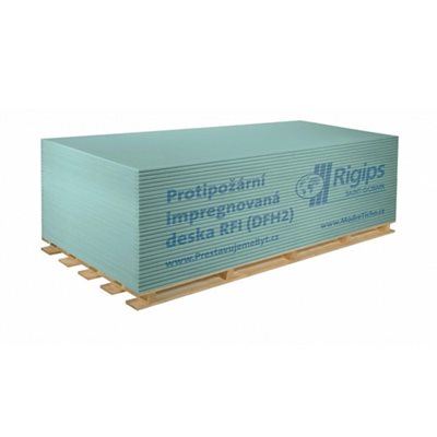 Sádrokarton RFI 12,5x1250x2000 mm Rigips