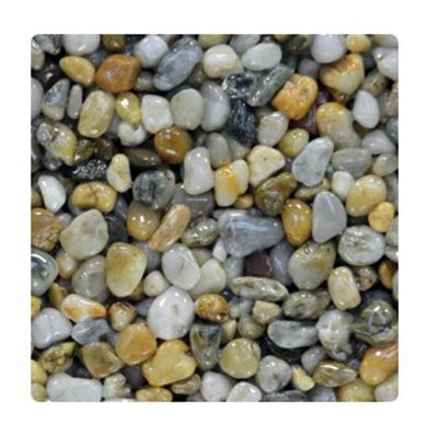 Říční kamínky oblé 4-8 mm pro kamenný koberec 25 kg Den Braven