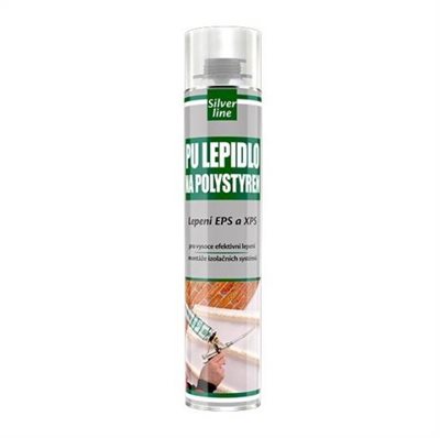 Lepidlo PU na polystyren SL 750 ml pistolové Den Braven