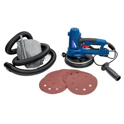 Bruska 750 W na sádrové povrchy 180 mm LED DEDRA