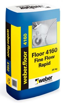 Směs samonivelační cement WeberFloor 4160 25 kg Weber