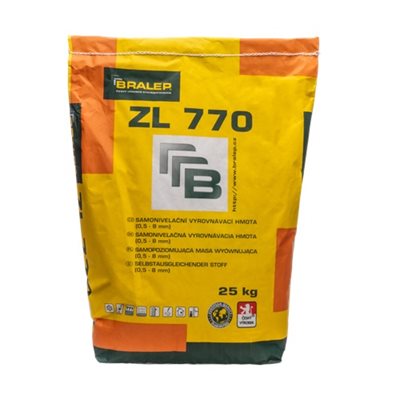 Směs samonivelační cement ZL 770 25 kg Bralep