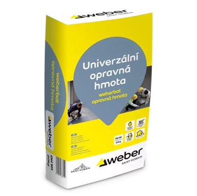 Hmota opravná WeberBat 20 kg Weber