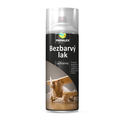 Barva Primalex Sprej PX bezbarvý lak MAT 400 ml