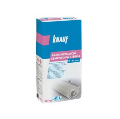 Stěrka cementová samonivelační 2 - 30 mm 25 kg Knauf