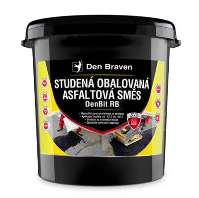 Studená asfaltová směs DenBit kyblík RB 25 kg  Den Braven